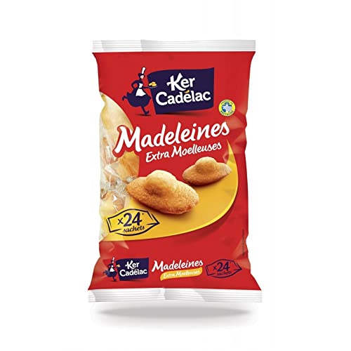 KER CADELAC - Madeleines Coquilles 600G - Lot De 4
