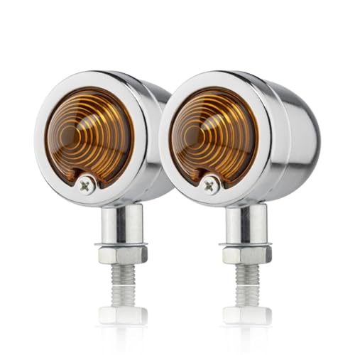 Clignotants moto universels ambre 12V feu clignotant moto étanche