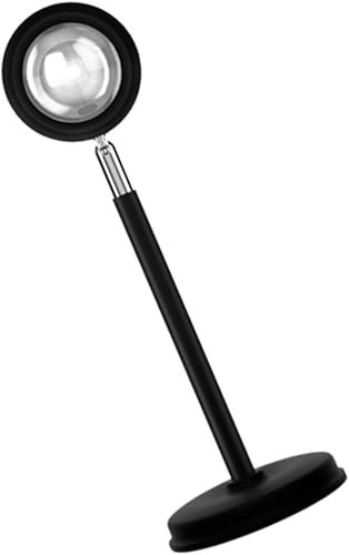 Miniatura 9 de Proyector de lámpara de puesta de sol, rotación de 180 grados, luz de proyección de sol, lámpara de pie con puerto USB, lámparas de puesta de sol
