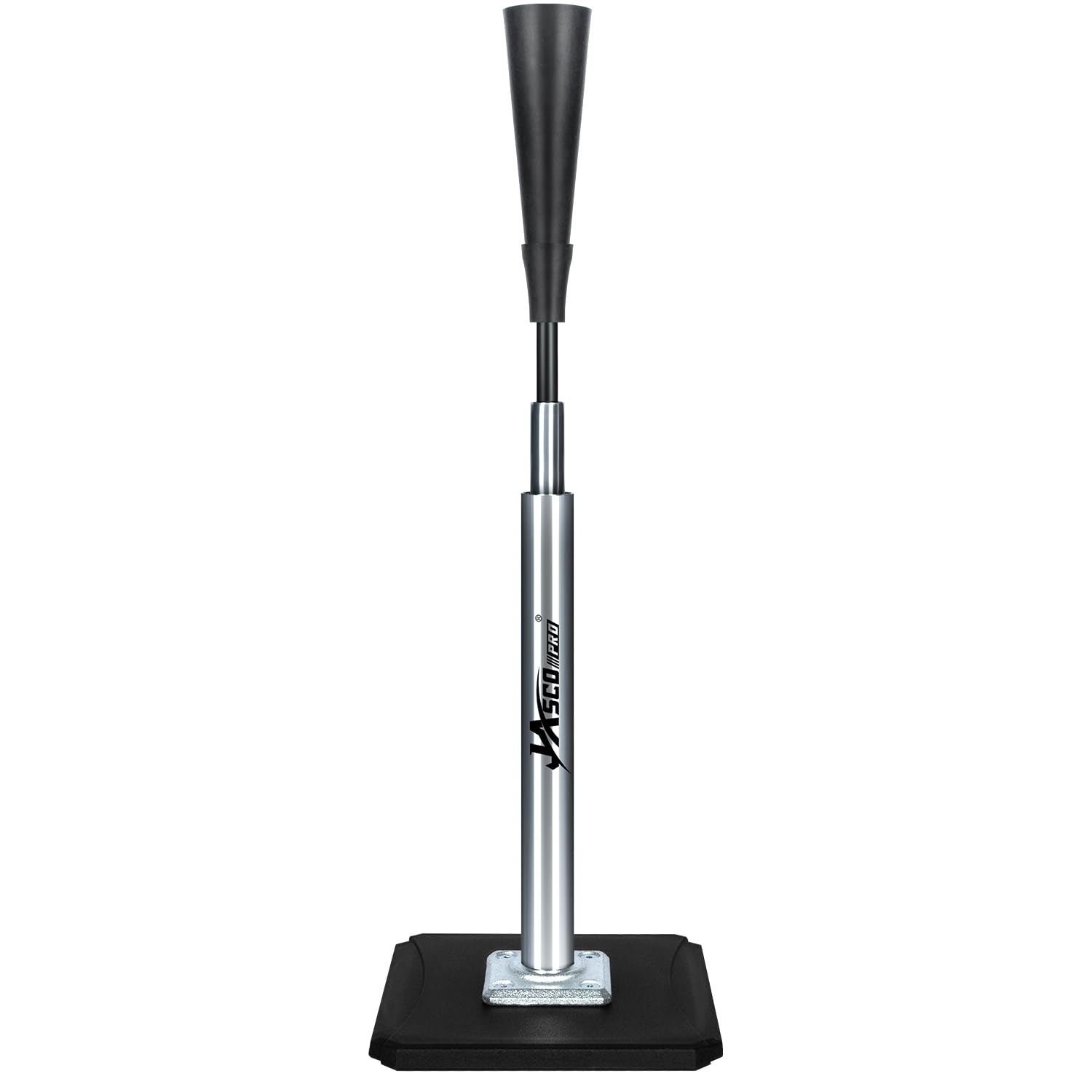 Portable Batting Tee for Baseball/Softball,Height Adjustable 24-46 inches