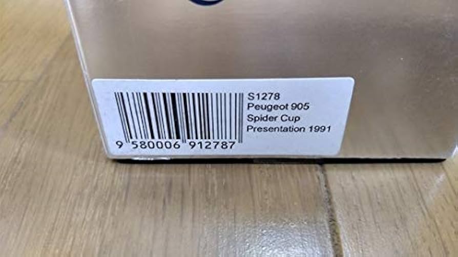 Amazon | spark Peugeot プジョー 905 Spider Cup スパイダー