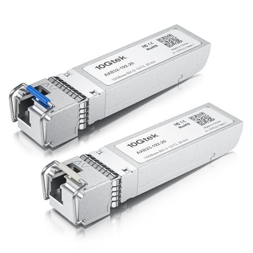 Mikrotik 10G SFP+モジュールとIntelモジュール Amazon.co.jp: 10Gtek 10GBase-LR SFP+モジュール, 10G 1310nm