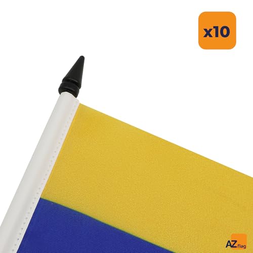 Drapeau de table Colombie pour pavoiser vos salles de conférence et réceptions