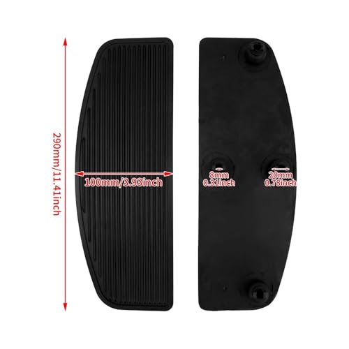 Repose-pieds avant moto Touring Softail Standard cale-pied avec plancher - 7