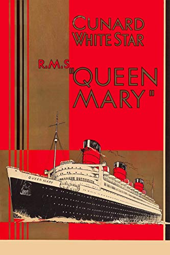 Imán de vinilo magnético vintage estilo Queen Mary 5 pulgadas