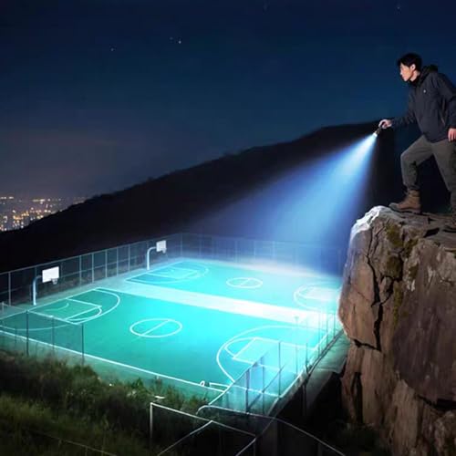 Lampe torche LED rechargeable contre les pannes de courant et la nuit - 2