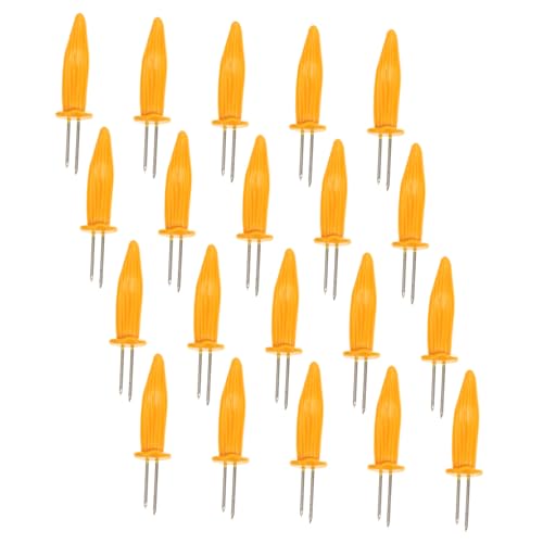 Amosfun 20pezzi Forchette Inossidabile Per e Grigliate Creative Per Bbq e Snack