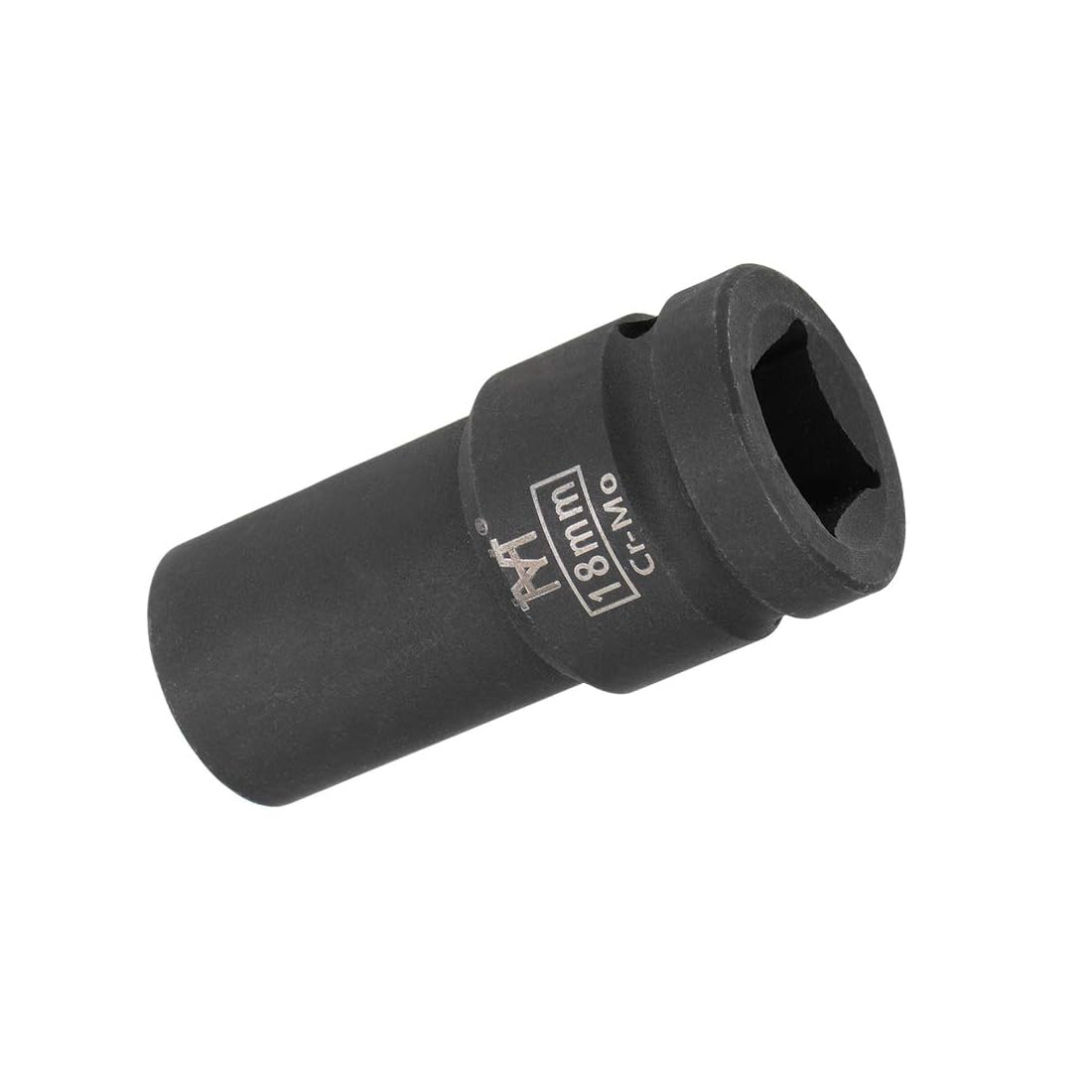 Unifizz 3/4 Inch Drive - 18mm Deep Impact Socket with 6 Point Design, Heat-Treated Cr-V Steel 78mm Length, Metric Sizes — image 1