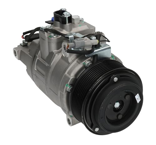 Image of BOSCH 1 986 AD1 340 A/C Air Conditioning Compressor with ID: 7SBU17C Refrigerant: R1234yf R134a PS-R1 with 110 mm Pulley Grooves: 8