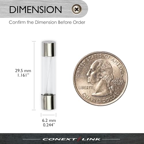 Conext Link AGC-25 7.5-25 Nickel Glass Tube Fuse 25 Pack [7.5 Amp] （14375） thumb #3