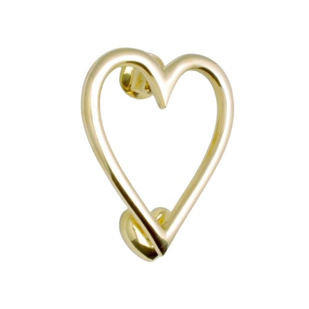 Castelion® Brass Love Heart Door Knocker