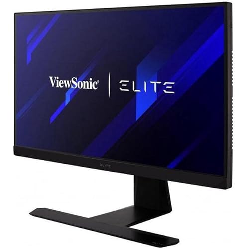 ViewSonic ELITE XG251G 25 Inch 1080p 1ms 360Hz IPS Gaming Monitor with GSYNC, HDR400, RGB Lighting, NVIDIA Reflex, and Advanced Ergonomics for Esports,Black
