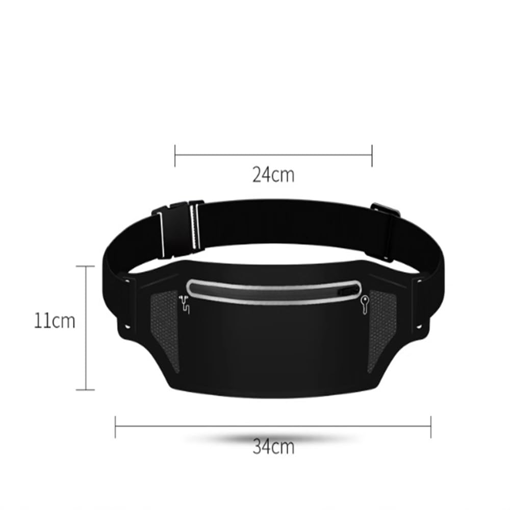 Talia nerka męska męska fitness sport outdoorowy pas biodrowy, Kolor 2, 24x11x34cm