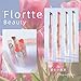 Flortte Jelly Lipstick, Florette Jelly Lipstick, Flortte Nice to Meet Chu Jelly Lipstick Heart Shape, Flortte First Kiss Love Lipstick Moisturizing Lip Glaze Florette Beauty Makeup Lip Pen (#07)