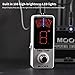 MOOER Tuner Pedal, Baby Tuner Guitar Pedal Mute Function Micro Tuner Tuning Pedal for Electric Instruments Electro-Acoustic Instruments