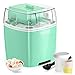 Sorbetiere Turbine à Glace avec Minuterie,Machine a Glace 15-25 Minute pour Crème Glacée/Yaourt Glacé/Sorbet