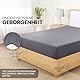 Utopia Bedding - Spannbettlaken 140x200cm - Grau - Gebürstete Polyester-Mikrofaser Spannbetttuch - 35 cm Tiefe Tasche