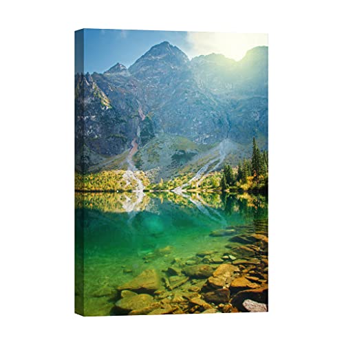 Tableau sur toile Nature pour illuminer un couloir sombre sans electricite grace au 80x120