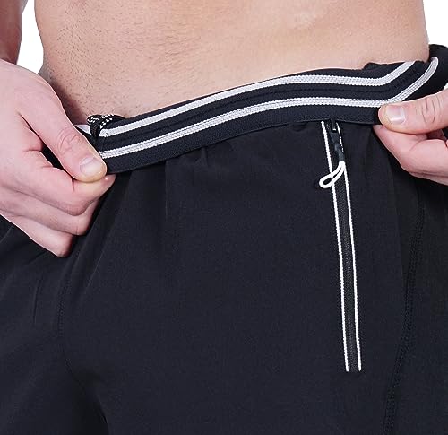 Image of Men's Running NS Regular Fit Shorts with Pocket | Casual Shorts (Pack of 1)