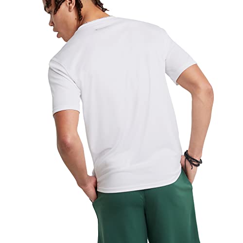 Champion, Double Dry Sport, Men’s Crewneck Short Sleeve Tee (Reg. Or Big & Tall), White, Xx-Large #TOP1