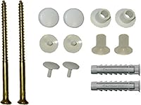 fischer 42834 WB10 WC-Befestigungsset, Kunststoff/Metall