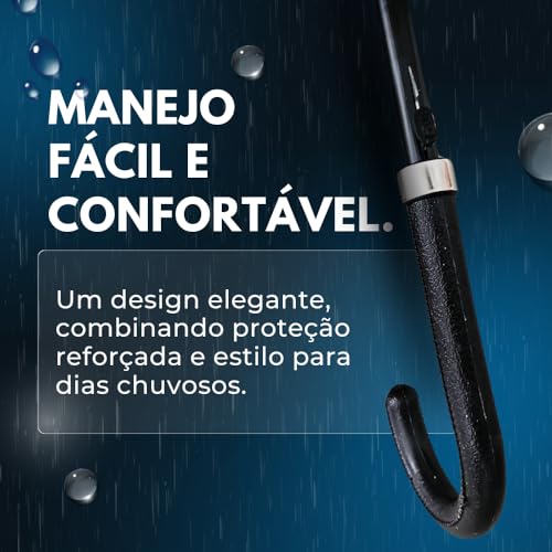 Guarda Chuva, Guarda Chuva Reforçado, Guarda Chuva Reforçado Contra Vento, Guarda Chuva Automático