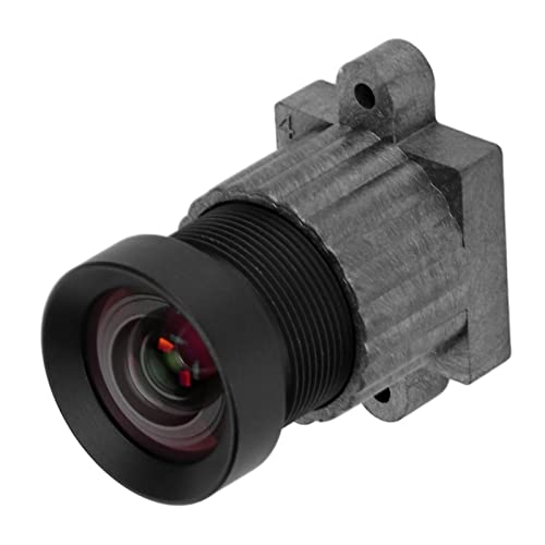 4.35mm Focal Length Camera Lens, 10MP Single Board Lens, Aluminium Alloy Security Camera Lens, M12×P0.5 Fisheye Lenses Wide Angle Camera Lens for IP Camera