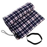 Mikikit Saco De Dormir De Plumas Cálido para Acampar Senderismo Picnic Manta Saco De Dormir De Viaje Accesorio para Adultos Portátil Escenario De Camping