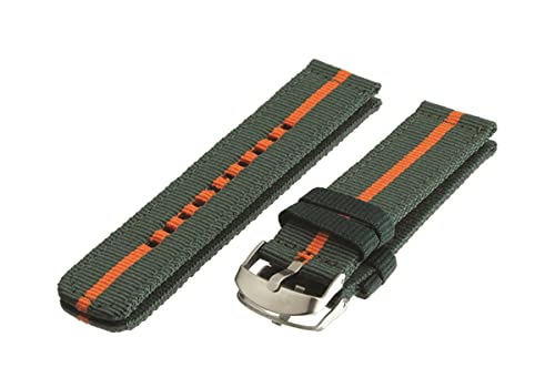 Nato Saat Kordonu; Tekstil Kumaş Kayışı F32 g, 20 mm 22 mm 24 mm Uyumlu Örme Kayış, Kadın Erkek Çok Renkli