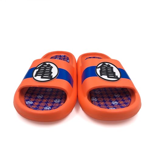 Ground Up Dragon Ball Z Kame Symbol Men's Cloud Comfort Foam Slide Sandals4