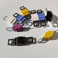 Midi Schraubsicherung Hochstromsicherung 30A-80A,100A Ampere bis 32V DC, 32V Kfz Sicherung Bolt-on Sicherung für Marine-Energiesystem Elektrisches Hybridfahrzeug Autoradio Gleichstrommotor, 14Stück – Ansicht 5