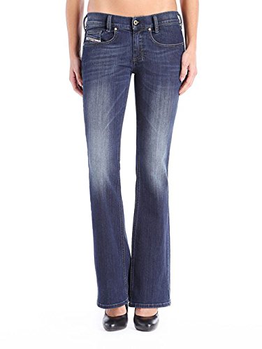 Preisvergleich Produktbild Diesel Damen Jeans Hose Louvboot Slim Bootcut 0814W (W26 / L34, Blau)