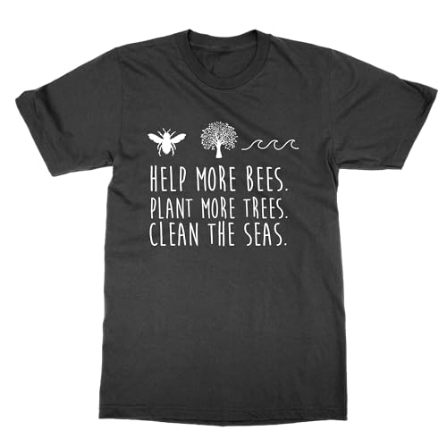 T-shirt écologique Clean The Seas pour porter l'amour des océans et forêts