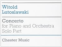 Concerto for piano and orchestra 0711932182 Book Cover
