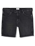 short wrangler femme Tejido vaquero elástico Wrangler Regular Short Pantalones Vaqueros, Black Track, 31 para Hombre