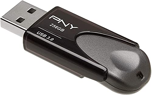 PNY 256 GB USB 3.0 Flash Drive Turbo Attaché 4 (pacote com 2) Funciona com computador (P-FD256TBAT4A