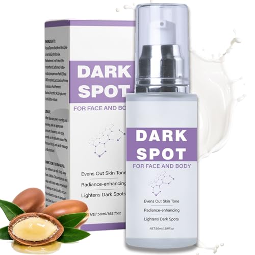 21% off - Dark Spot Remover for Face & Body, Dark Spot Corrector Cream with Niacinamide & Hyaluronic Acid, Age Spot Remover, Melasma Cream for Sun Spots & Hyperpigmentation, Brightening, Even Skin Tone, 50ml