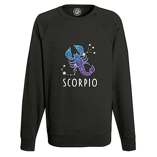 Sweatshirt Homme Scorpion Idéal pour vos Sorties Décontractées et Soirées Astro