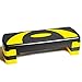 PRISP Step para Fitness 78 cm; Ajustable en 3 Alturas (10/15/20cm); Stepper Aerobic para su Gimnasio en casa; 78 x 28 cm