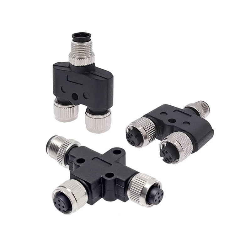 Connecteur M12 mâle femelle codage A répartiteur étanche IP67 haute performance