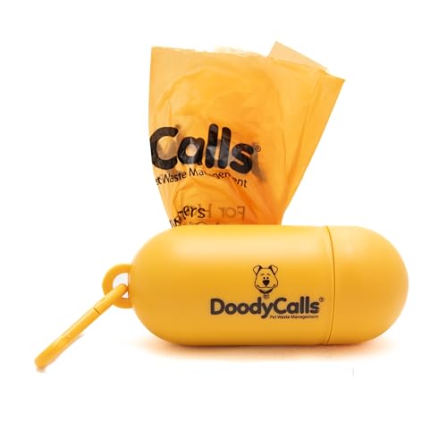 Original Pet Fresh Dog Poop Bags for Leash/Belt by DoodyCalls, 40 Count, 2 Rolls, Quick-Fill, Leak-Resistant, Strong, Odor-Control, Easy to Use, Dog Waste Bags for Outdoor