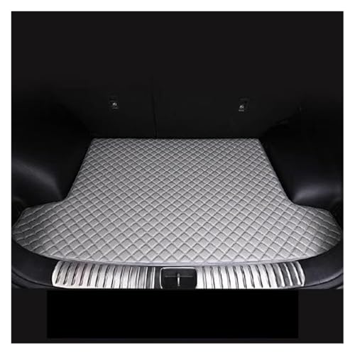 Tapis coffre voiture en cuir gris pour compartiment de chargement Hyundai i30 2021