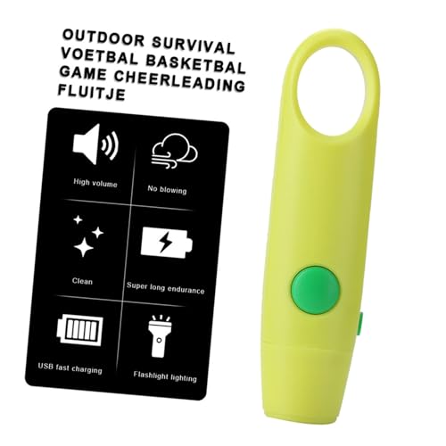 Silbato electrónico plástico para deportes y emergencias miniatura 3
