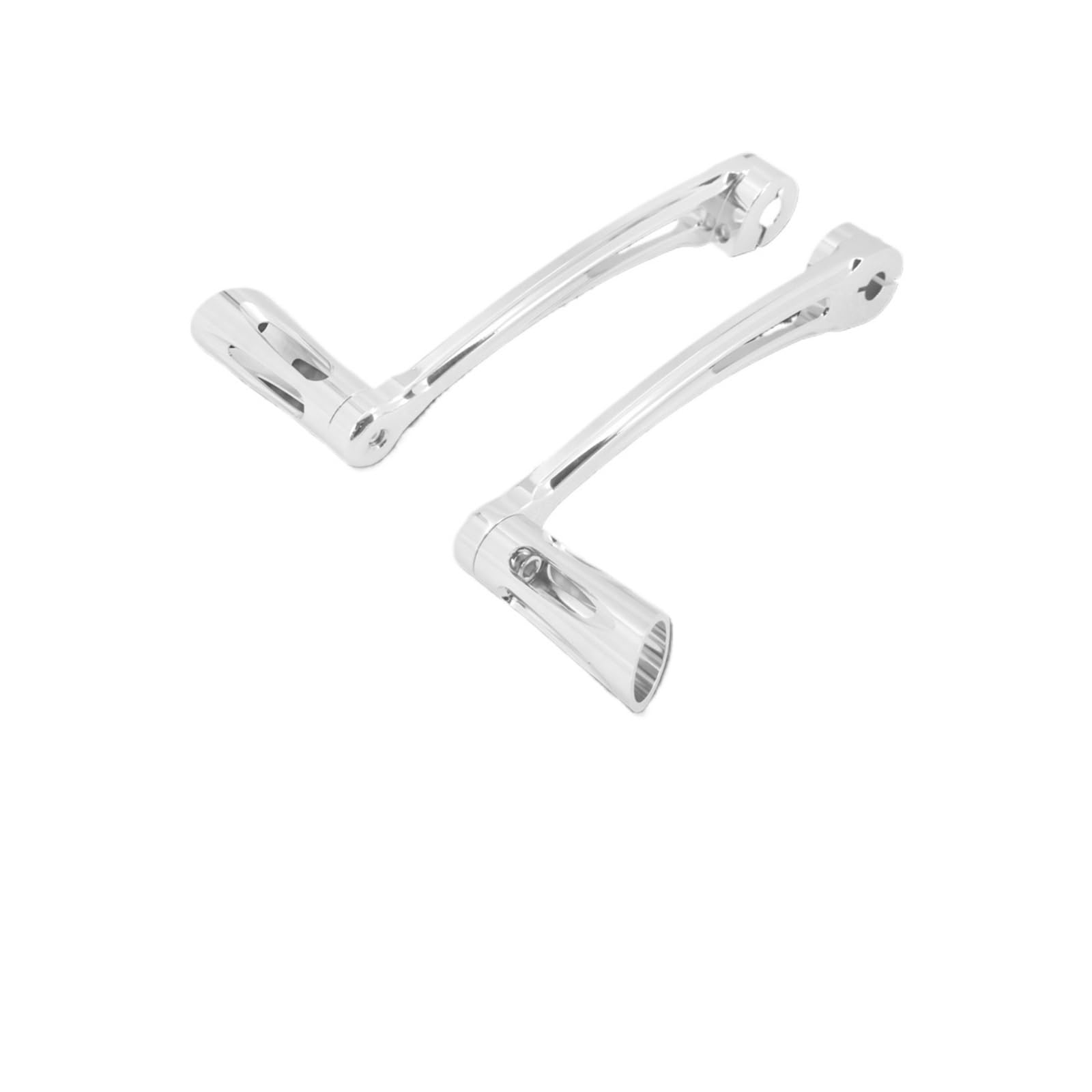 Syc27qp Chrome Shift Lever Shift Pedal Lever Motorcycle Motorcycle Heel Toe Shift Lever Shifter Peg For Touring Electra Street Glide Flhr 88-Up For Softail Fls Flhtc 86-17