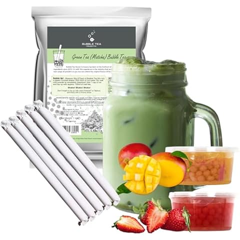 Ultimate Matcha Bubble Tea Kit with Juice Pobbles Cover