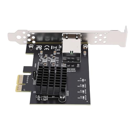 Zunate tarjeta de red Ethernet 10Gb, adaptador PCIe X1 4.0 para controlador RTL8127AT, compatible con servidor 10 11 para PC de escritorio NAS miniatura 4