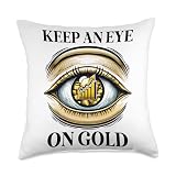 Gold Trader Forex Trader XAUUSD Trader Forex Gold Analysis Throw Pillow