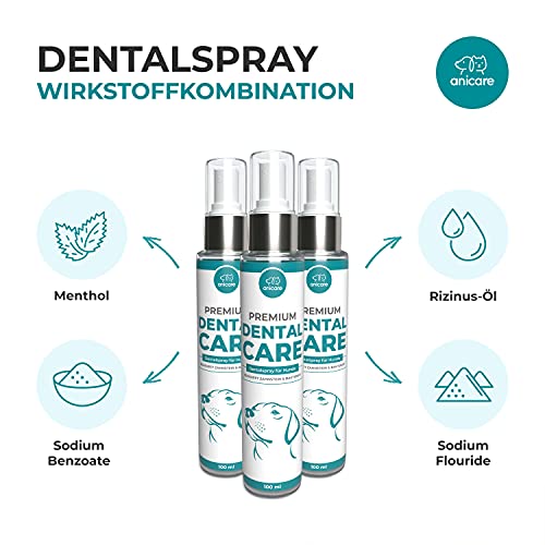 Dentalspray für Hunde und Katzen zur Zahnpflege und Zahnreinigung