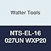 Walter Tools NTS-EL-16 027UN WXP20 Carbide NTS Threading Inserts, External Thread, Full Profile, American UN 60 Degree (Pack of 10)