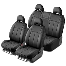 Clazzio 2019+ Chevrolet Silverado 1500 Crew Cab with Rear Center armrest Nappa Leather Seat Cover